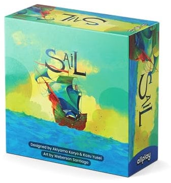 Allplay Sail Card Game – Cooperative Two-Player Trick-Taking Adventure, Navigate The High Seas and Defeat The Kraken, Ages 11+