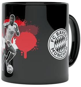 FC Bayern München Tasse Serge Gnabry | Schwarz | 0,3l