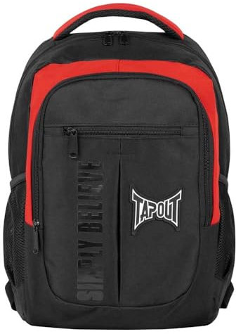 Tapout Rucksack LEAFDALE Black/Red/White one size