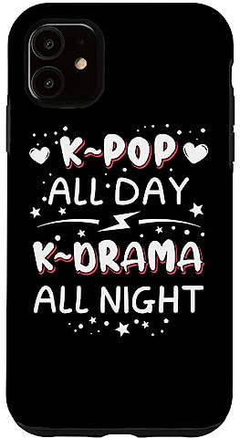 K-Pop Fashion für Fans koreanische Musik, K-Drama & Kpop Hülle für iPhone 11