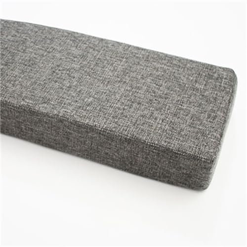 O·Lankeji Benutzerdefinierte Größe Bett Wandspaltenfüller, Bettlückenfüller, Matratzenverlängerung, Bettbrücke für Einzel/Doppel/Kingsize Betten Kopfteil(Dark Gray,150x10x10cm)