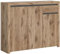 xonox.home Wohnen Woody Highboard Sideboard Kommode in Nox Oak Nb.ca.131x105x37 cm