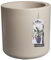 elho Pure Cilinder Wheels 50 - Blumentopf für Innen & Außen - Recycelter Kunststoff - Ø 49.5 x H 50 cm - Beige/Balanced Beige