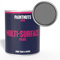 PaintNuts Multi-Surface Paint - RAL-7037 - DUSTY GREY - 250ml Tin - Satin Finish