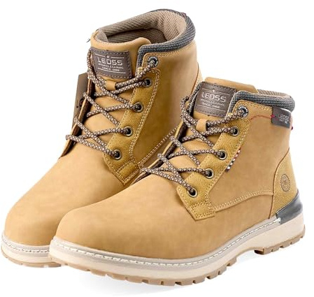 LEOSS ORIGINAL Uomo Stivaletti Outdoor Trekking Stringate Basse Outdoor Scarpe