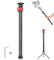 Koolehaoda Tripod Extension Pole, Center Column Extender 28 Carbon Fiber Extender Tube Telescopic Stick Rod with 1/4 to 3/8 Screw Compatible with Tripod/Gimbal/Camera, Max Load 15kg