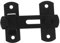 SHINEOFI Sliding Barn Door Lock Latch Durable Gate Flip Lock for Bathroom Cabinet Security Versatile Multi Door Compatibility for Vinyl Doors
