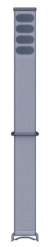 Sportarmband mit Klettverschluss für die Google Pixel Watch – Kompatibel mit der Pixel Watch und 2, und 3 und 4 (41 mm) – Moonstone (Made by Google)