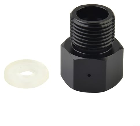 EXTRWORY T21-4 auf W21.8-14 Zylinder-Adapter-Konverter für Soda-Hersteller, Aquarium, Bierfass-Regler, Aluminium-Anschluss