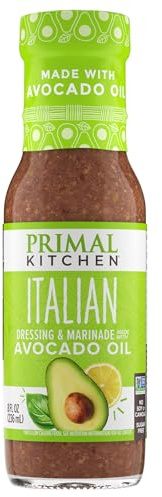 Primal Kitchen - Gluten Free Avocado Oil Vinaigrette & Marinade Italian - 8 fl. oz.