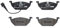 BREMBO P 85 072X Brake Pad