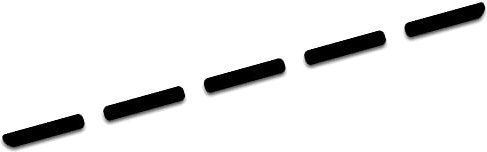 Lufteinlässe Lufteinlass Aufkleber Folie Schwarz Air Vents Intake (K032 Schwarz Glanz)