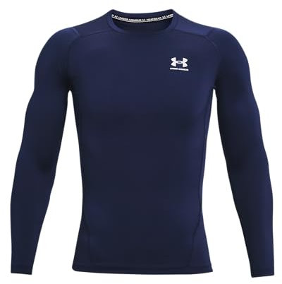 Under Armour Men UA HG Armour Comp LS, Long-Sleeve Sports Top, Breathable Long-Sleeved Top for Men
