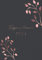 Tagesplaner • 2021: Großer Tageskalender, Planer und Terminkalender Din A4 mit Uhrzeiten • 1 Tag 1 Seite • Kalender von Januar bis Dezember 2021 • ... To Do Liste • Motiv: Blätter Rose Gold Design