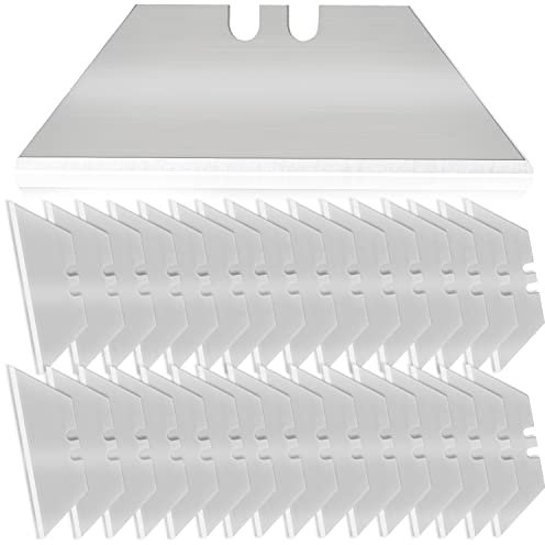 Lame Di Ricambio Trapezoidali Per Taglierino Lame In Acciaio Inox 50 Pezzi Lame Per Coltelli Sk5 In Acciaio Lame Trapezoidali Per Cutter Coltello e Taglierino