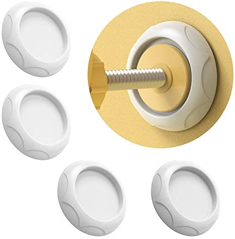 WUBAYI 4Pcs Silicone Safety Gate Wall Protector Wall Saver Stair Gate Wall Protector for Baby Gate Extension Stair Gate Extension Baby Gate Wall Protector