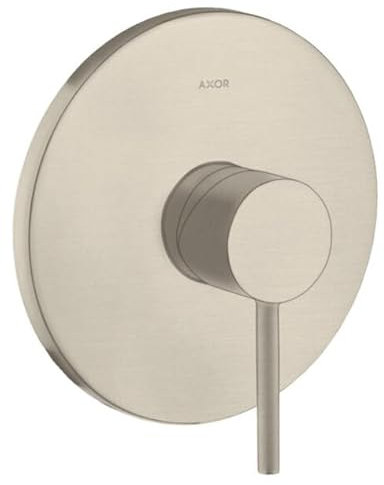 hansgrohe AXOR Starck Einhebel-Brausemischer Unterputz mit Pingriff, 10616820, Farbe: Brushed Nickel