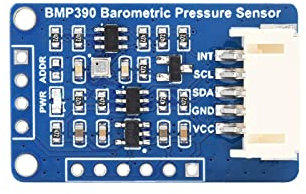 BMP390 High Precision Barometric Pressure Sensor for Raspberry Pi 4B+ 4B 3B+ 3B 2B+ Zero W WH 2W Pico Ardui ESP32 Supports I2C and SPI Interfaces Control