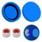 Winterverschluss Set für Intex und Bestway Pools,2 Stück Winterstopfen Pool mit Passenden Dichtungen,Frostsicher & Dicht Winterverschlusskappe Pool,Pool Zubehör Winter