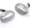 XYUOIS Positionslicht Kompatibel Mit Opel Für Combo C 2001-2011 Für Meriva A 2003-2010 Dynamisches Blinken Blinker Seitenmarkierungsleuchte Autolicht(White)