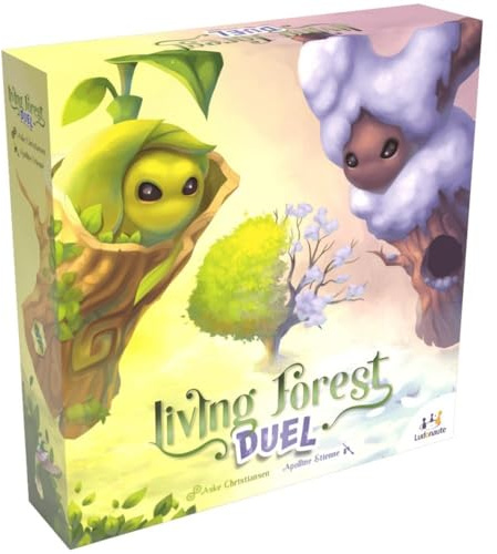 Ludonaute Living Forest Duell, strategischer Kampf für zwei Spieler zwischen den Geistern von Sommer und Winter, 2 Spieler, ab 10 Jahren