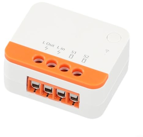 HOHOVYVY Module d'interrupteur intelligent ZigBee ZBMINIL2 - Télécommande - Sans conducteur neutre - 6 A