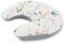Amilian Stillkissen Klein – Lagerungskissen Stillhörnchen – Schwangerschaftskissen für Schwangere – Babylesekissen Seitenschläferkissen – Nursing Pillow - Kolibri Salbei