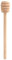 50pcs Cuillère à Miel en Bois, Mini bâtons de Distributeur de miel, Bâtons en bois de plongeur de miel, remuant le bâton Portables pour le pot de miel arrosent le miel (15cm)