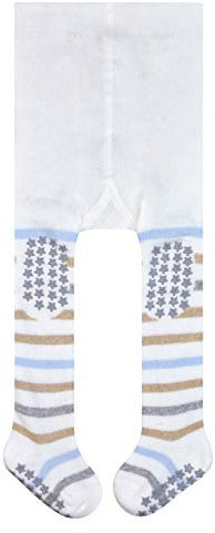 FALKE Multi Stripe B TI coton picots sur la semelle 1 paire, Collants Mixte bébé, Blanc (Off-White 2040), 62-68