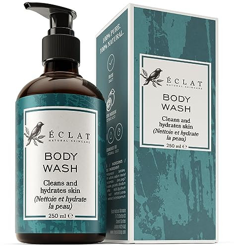 Body Wash for Women & Men - 3X More Cleansing for Balanced Skin with Rejuvenating Rosemary Oil - 100% VEGAN & PARABEN-FREE - Dermatologist Formulated