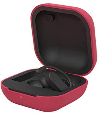 95sCloud Silicone Protective Case Replacement for Beats Powerbeats Pro Wireless Earphones Charging Case, Silicone Case Bluetooth Headphones Protective Case Cover Housing Protection (E)