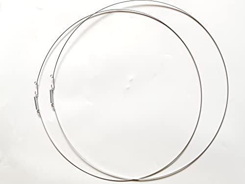2 unids arandela puerta arranque primavera abrazadera para LG Electronics 4861ER2001D lavadora arranque robar anillo de retención