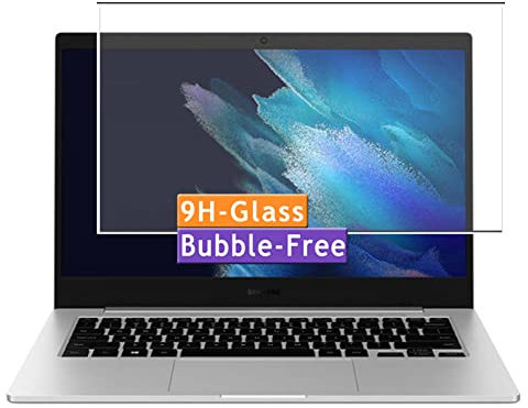 Vaxson Tempered Glass Screen Protector, compatible with Samsung Galaxy Chromebook Go XE340 XE340XDA 14 Laptop Visible Area, 9H Film Protectors Guard New