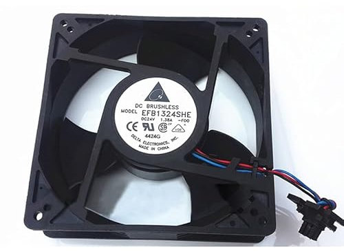 Delta EFB1324SHE 24V 1.38A 127 * 127 * 38MM high air volume axial flow inverter fan