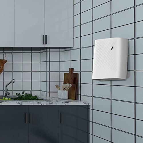 FAN Heater Wall Mounted IP22 Downflow 2kw Water Splash Proof suitable Wall Mounted home bathroom Garage Workshop Laundry area, 2 settings come with 3pin UK BS plug, A++