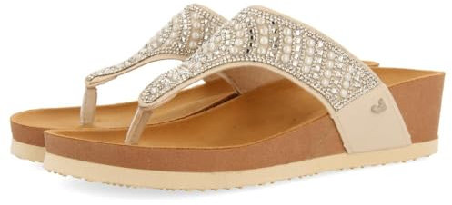GIOSEPPO Sandalias con CUÑA Tipo Bio Y PEDRERÍA para Mujer Bodmin