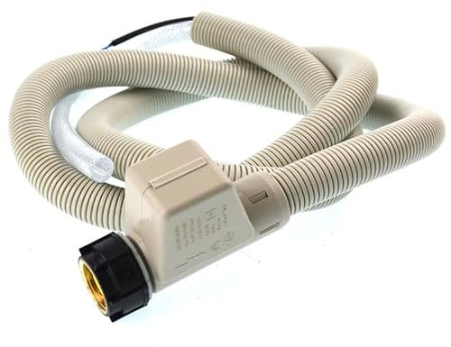 Lavavajillas Universal Lavadora Aquastop Manguera de Entrada Calidad de Agua fría Juego de Tubos de extensión Se Adapta a la mayoría de 196 cm,