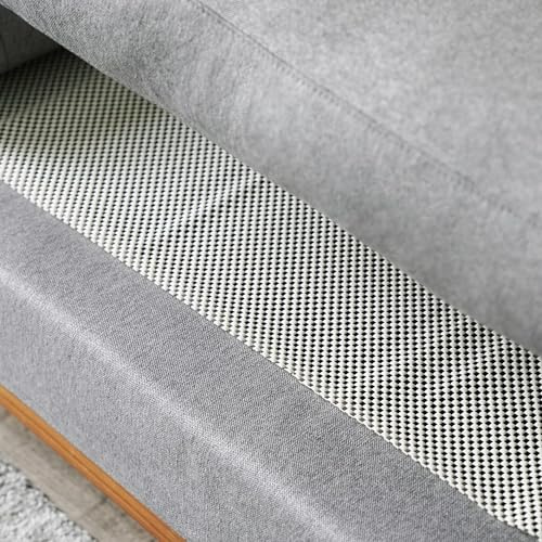ECOHomes Couch Cushion Grip Pad, Couch Cushion Non Slip Pads Keep Sofa Cushions from Sliding - Anti Slip Sofa & Patio Grips Mattress Gripper Stopper Stop Slide & Prevent Sliding Futon Large 26 by 70