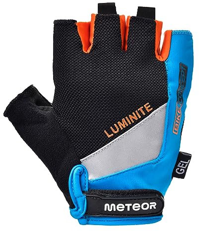 meteor GX31 Fahrradhandschuhe Gel Herren Kinder Grün Downhill Wandern