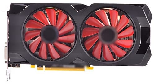 Fit For XFX RX 580 Graphics Cards 8GB ETH AMD Radeon RX580 Ethereu Mining Video Screen Cards GPU Desktop Computer Game(B)