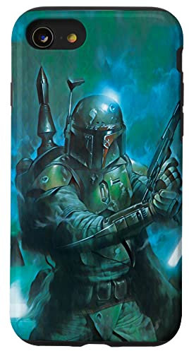 Star Wars Classic Boba Fett Battle Ready Grün Hülle für iPhone SE (2020) / 7 / 8
