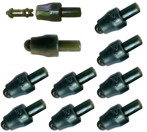 Quick Change Beads Camo Fishing Hooklength Instantly Shock Bead for Carp Fishing Feeder