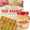 PUFAI - Fresco filo di pasta per capelli d'angelo, Kataifi Kadayif Shredded Fillo pasticceria kadaifi fili taze kadayif per cioccolato Dubai 400 gr con crema di nocciole 350 gr