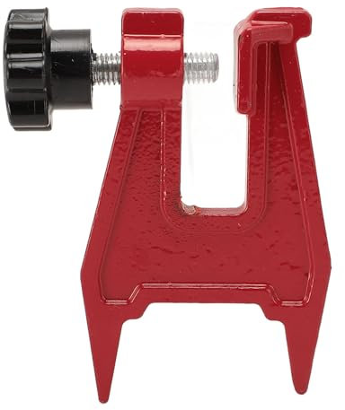 BAFOVY Kettensägenschärfer-Feilenstumpf-Schraubstock, Kettensägen-Feilenführung, Feldwerkzeug für Forstwirtschaft, Holzeinschlag, Spalten, Tragbare Aluminiumlegierungskonstruktion,