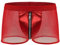 SRZYMJ Boxershorts Herren Rot Merinowolle Unterwäsche Herren Boxershorts Unterhose Unterhose für Männer Boxershorts Weiche Atmungsaktive Geruchsfreie Unterwäsche für Männer Unterhosen Baumwolle XXL