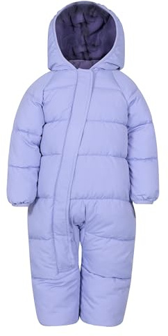 Mountain Warehouse Frosty Kinder Winter Anzug Gefüttert Schneeanzug Flieder 80