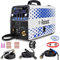 MIG Welder,250Amp 6 in 1 Multi Process Welding Machine,Gas/Gasless Flux Core MIG/Stick/Lift TIG/Spot Welding/Spool Gun 230V Aluminum Welder