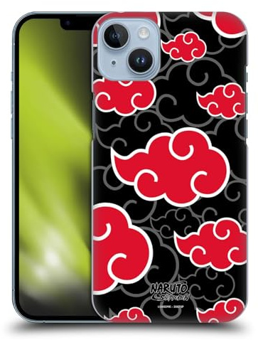 Head Case Designs Offizielle Naruto Shippuden Akatsuki Ikonisch Harte Rueckseiten Handyhülle kompatibel mit Apple iPhone 14 Plus