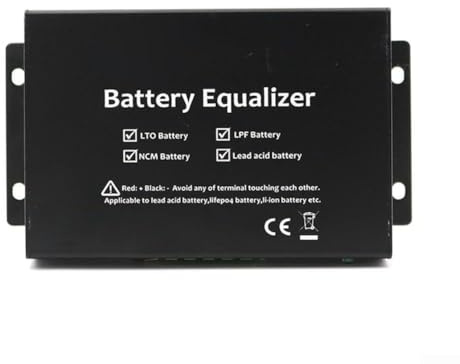 24 V 36 V 48 V 60 V Spannungsregler, Batterie-Balancer, aktiver Zellen-Equalizer für Li-Ionen, LTO, LFP, Säure-Batterien, breiter Eingang 2–18 V pro Zelle, Aluminium (36 V)