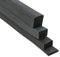 VKP5x30 Vierkantprofil von SMI-Kantenschutzprofi in Schwarz aus EPDM Moosgummi - Moosgummidichtung - Maße: 5x30 mm (10 m)